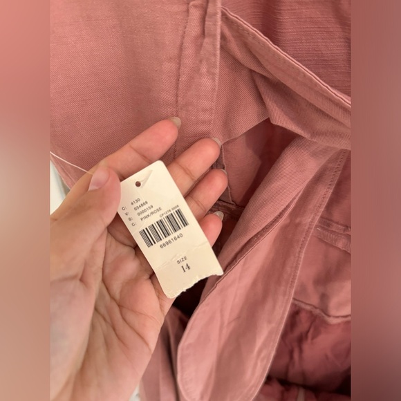 New With Tag Anthropologie Tie-Back Utility Mini Dress - Picture 4 of 5